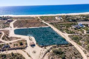 Subdivision overview at Calicora Lot 4 in El Pescadero