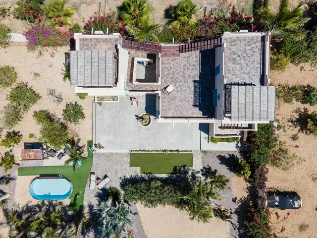 Aerial View at House in El Pescadero