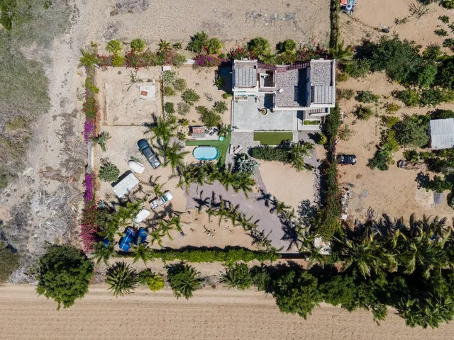 Aerial View at House in El Pescadero