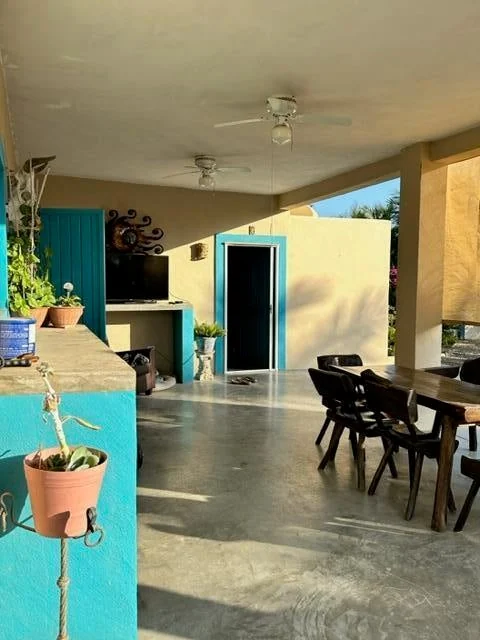 Living Area/Downstairs Casita Southside at House in El Pescadero
