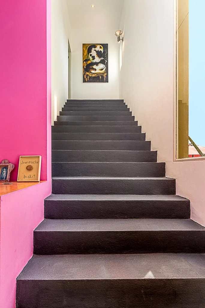 The Staircase at Casa Chilicote in Todos Santos