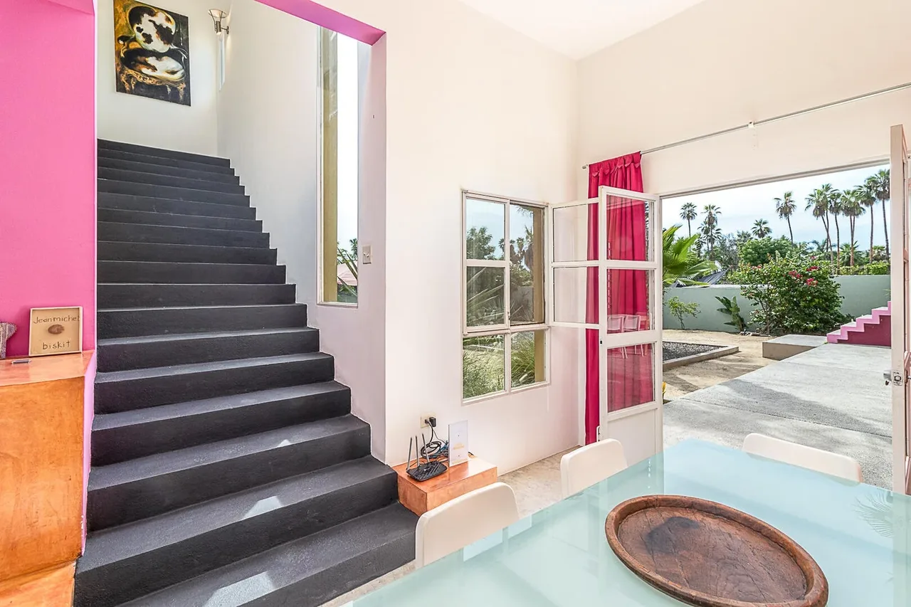 The Staircase at Casa Chilicote in Todos Santos
