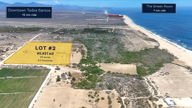 Las Playitas Land on the Pacific coast
