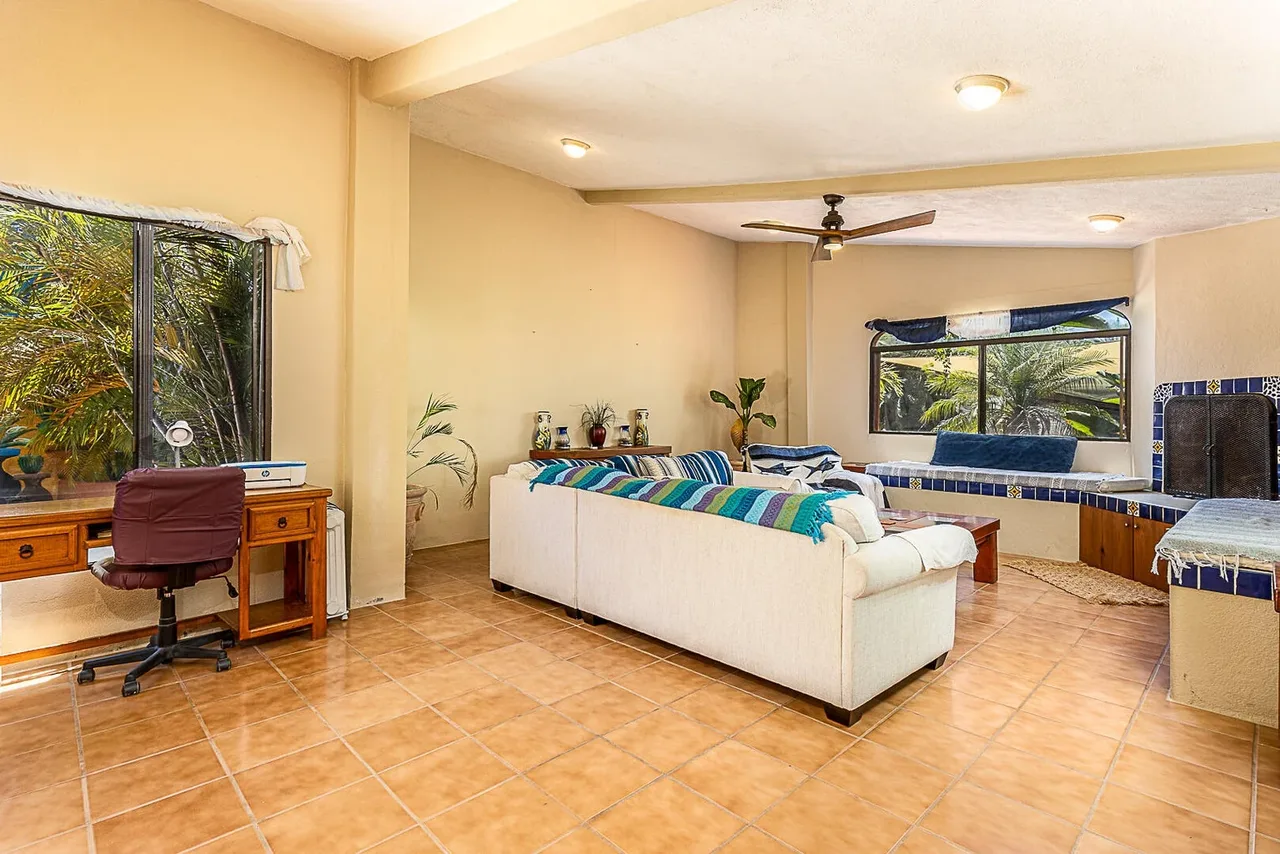 Living Area at Casa Solimar in Cerritos