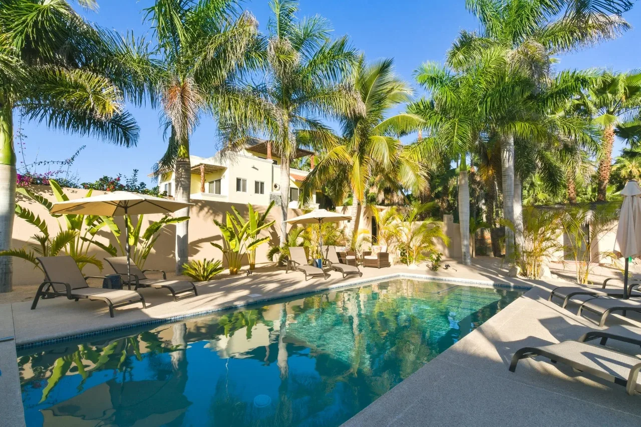Dream Pool at Casa San Pedrito double lot in El Pescadero
