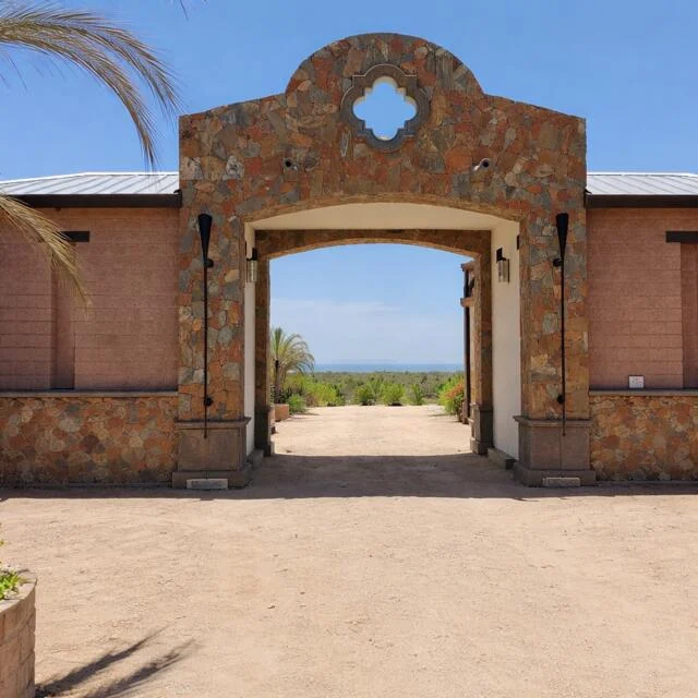 Entrance Gate at Ranchito Serenidad in Todos Santos