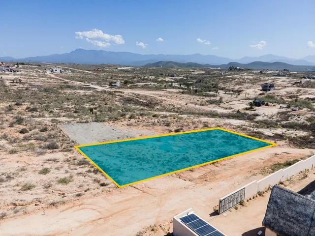Aerial View at Lote Battistoni in Todos Santos