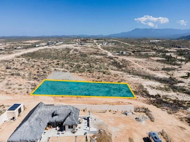 View to East at Lote Battistoni in Todos Santos