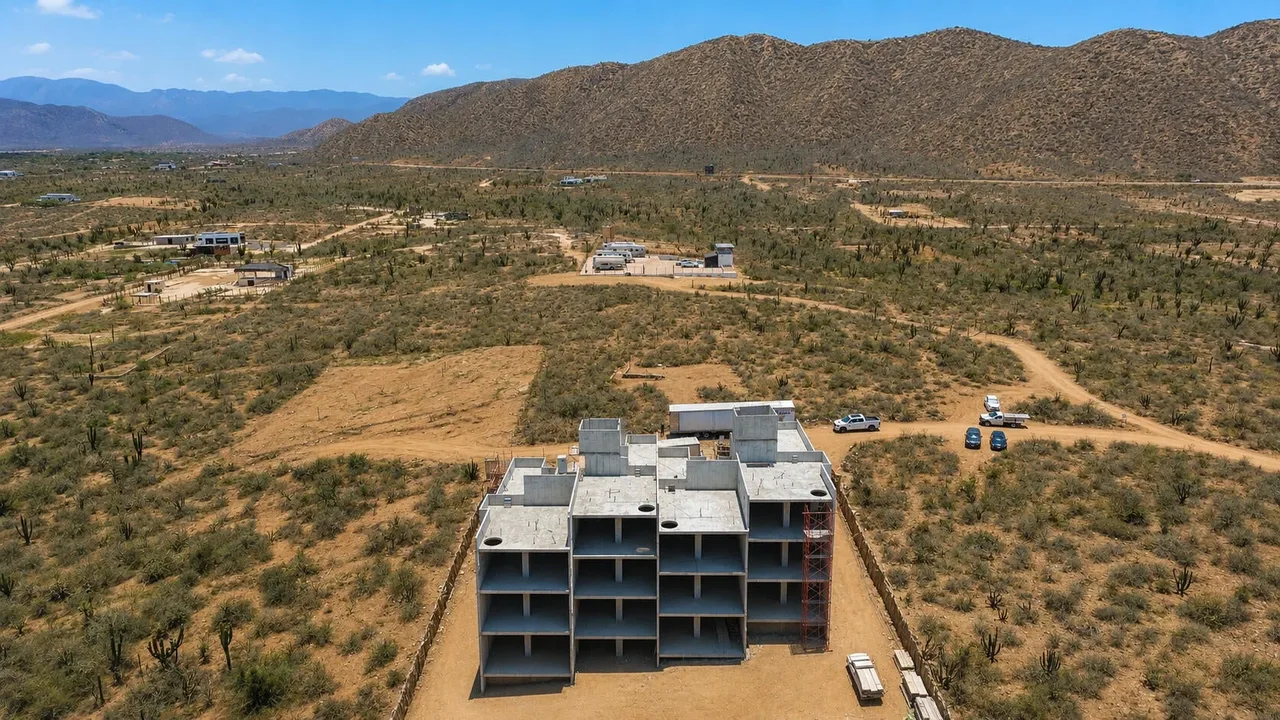 Aerial View - Development at Cerritos 2097 in Cerritos
