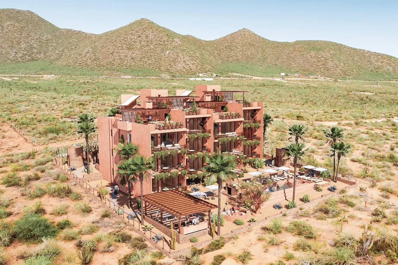 Artist rendering of a two-bedroom condo at Cerritos 2097, Cerritos, Baja California Sur