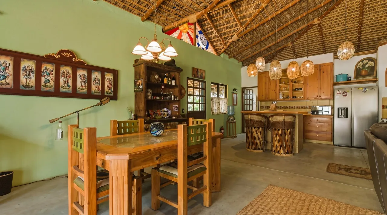 Dining/Kitchen at Villa Ballena in Todos Santos