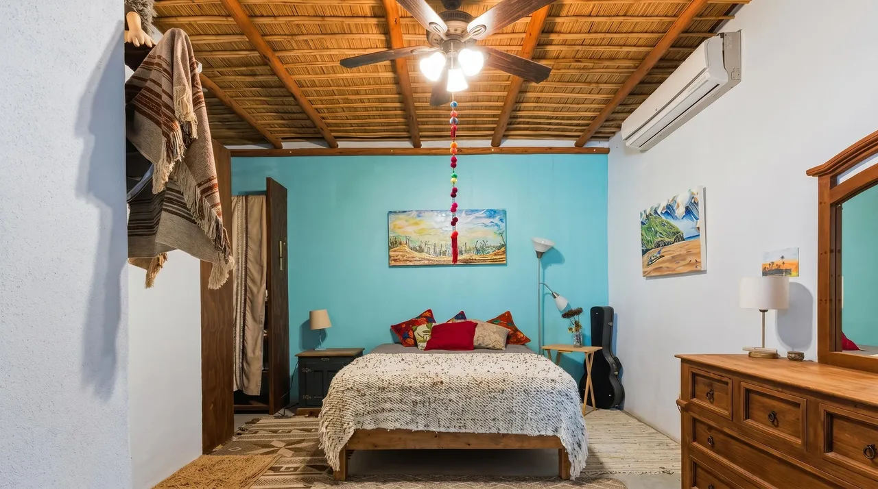 Guest Bedroom 1 at Villa Ballena in Todos Santos