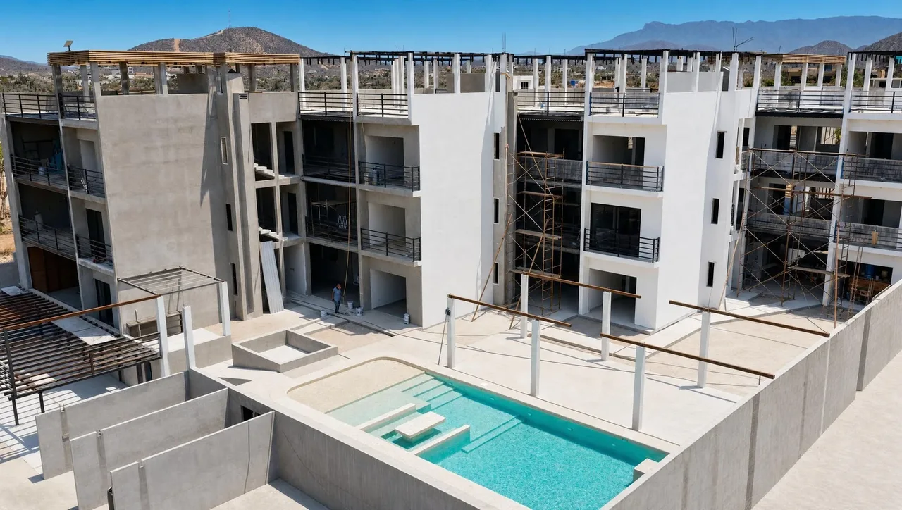 Ciudad Cerritos - Pool Deck & Residentia at Ciudad Cerritos in Cerritos