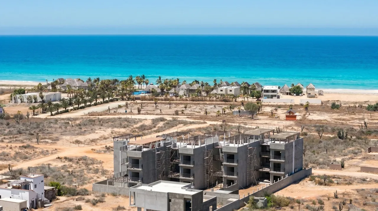 400m from the beach at Ciudad Cerritos in Cerritos