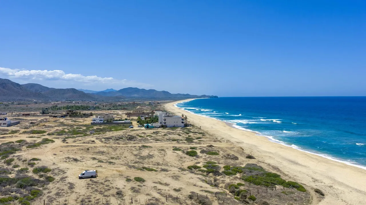 Unannotated MLS listing image - coastline and beach at Large Oceanfront Lot Cerritos in Cerritos