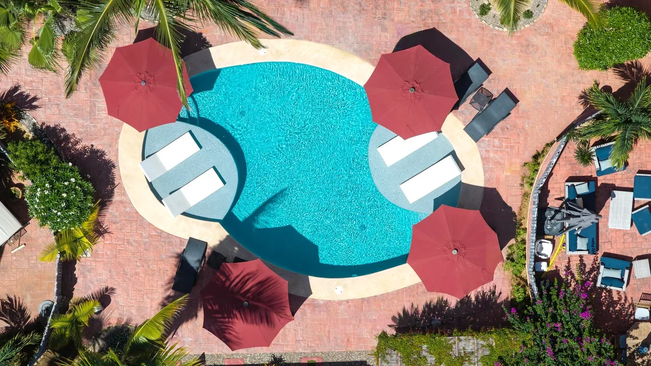 Pool Area at Cerritos Sunrise in Cerritos