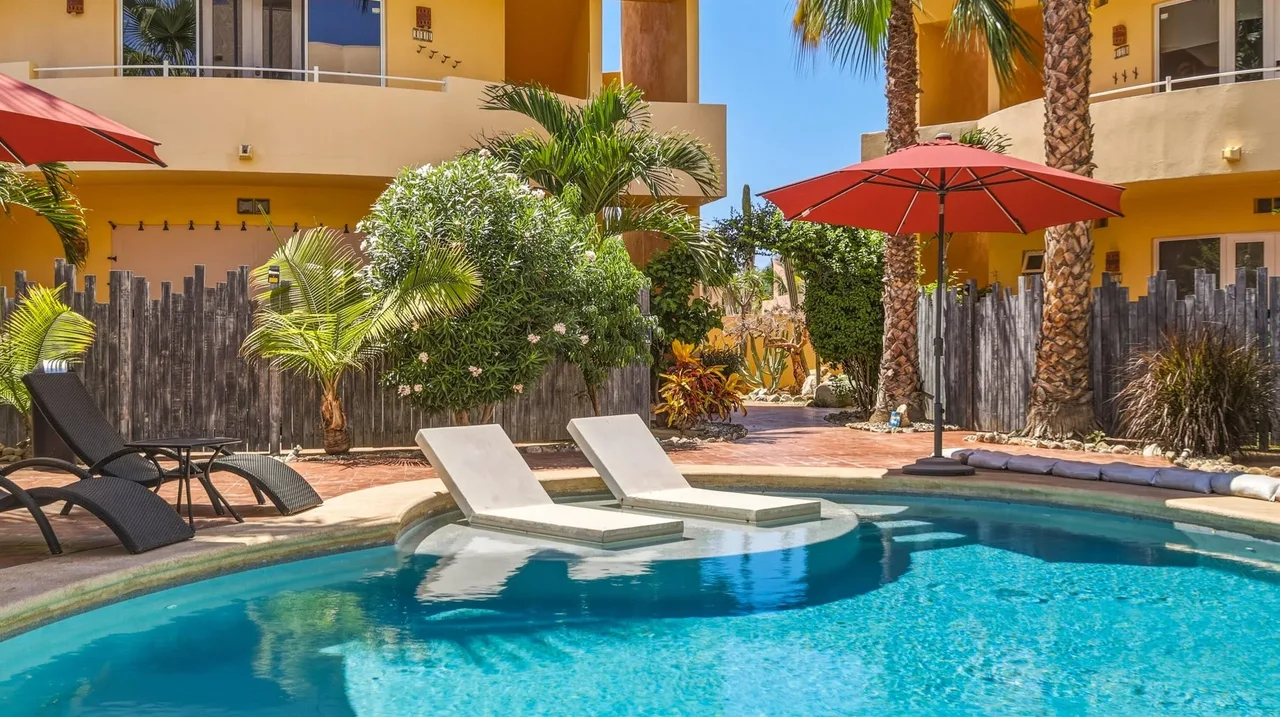 Pool Area at Cerritos Sunrise in Cerritos