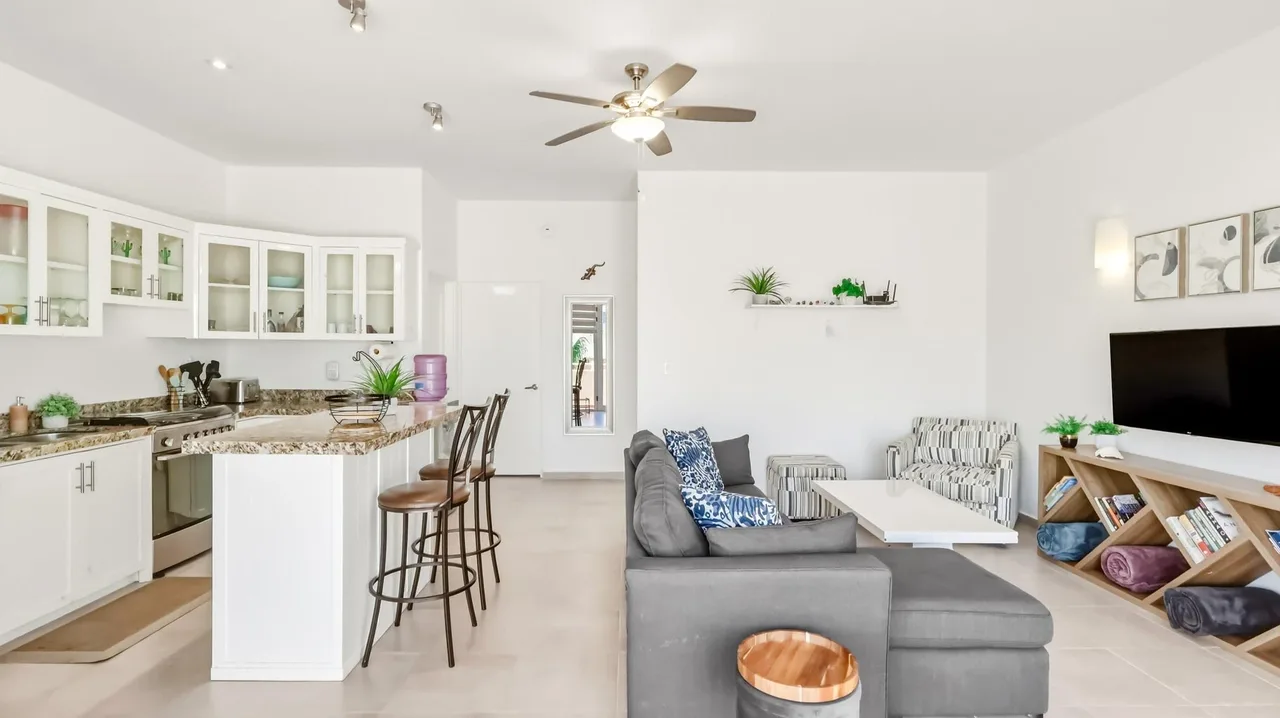 Kitchen&Living Room at Cerritos Sunrise in Cerritos