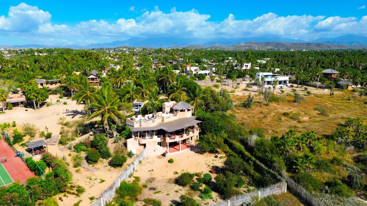 Flora del Mar at Flora del Mar Ocean View Home in Todos Santos